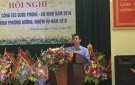 xã Đông Quang tổ chức hội nghị tổng kết công tác Quốc phòng – an ninh năm 2018